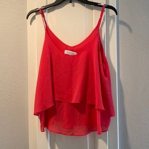 Wayf coral tank top